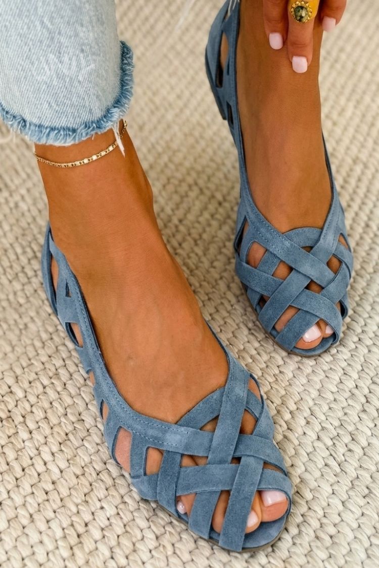 Azzurra | Woven Sandals Bright