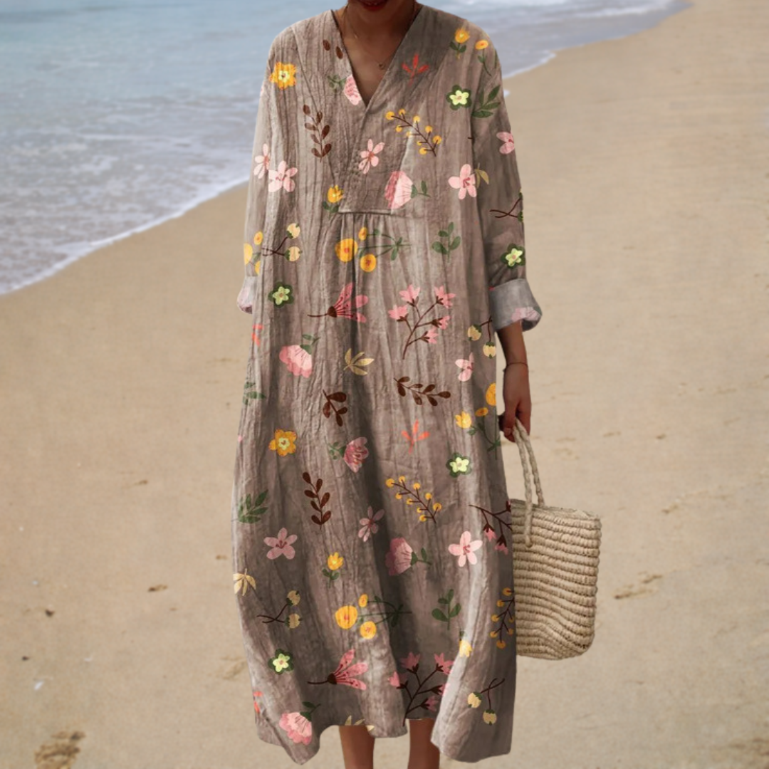 Corinne | Bohemian Long Dress