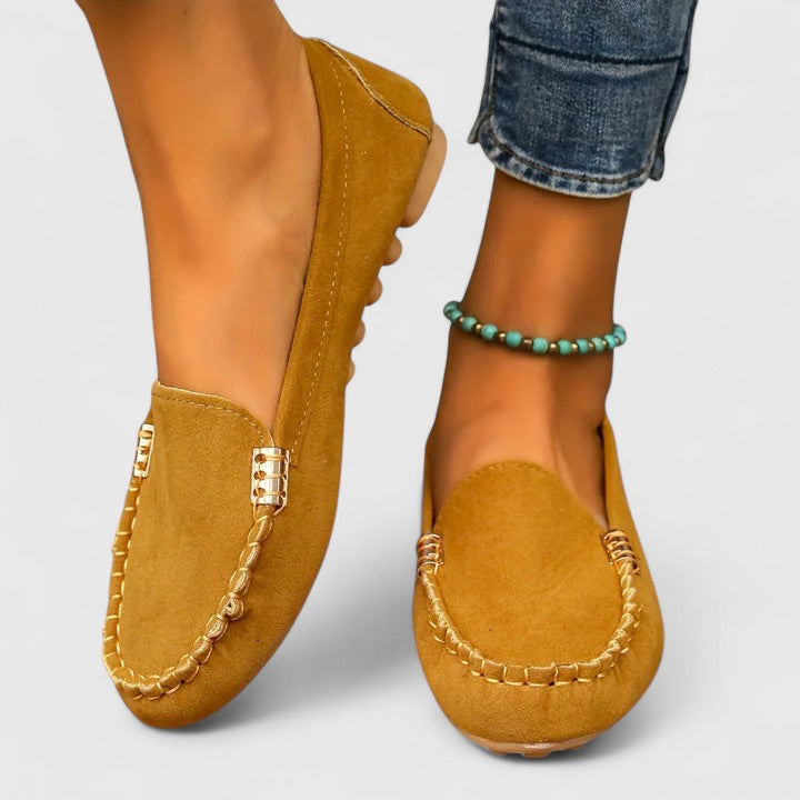 Sophisticated Slip-On Comfort Real Leather Loafers