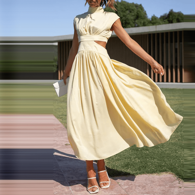ALMA | Elegant and Flowing Long Dress for Any Occasion