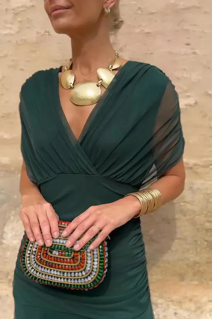 ISABELLA | Elegant Maxi Dress with Flattering Waist and Timeless Class