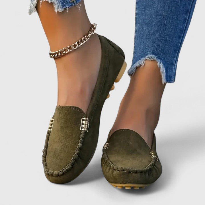 Sophisticated Slip-On Comfort Real Leather Loafers