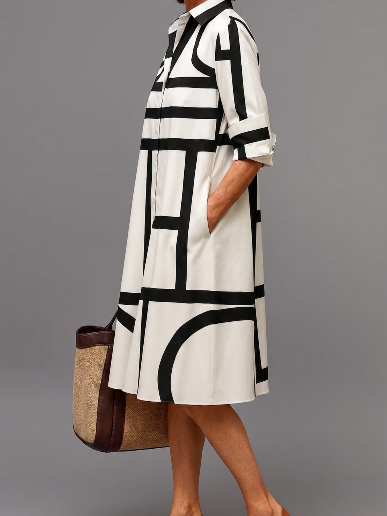 Ellie | Well-Crafted and Elegant Midi Dress