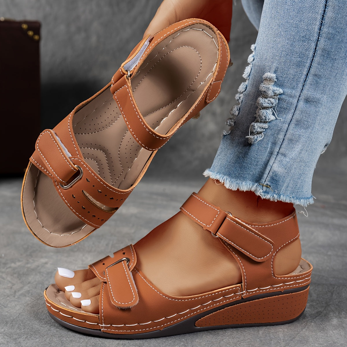 ELIANA ORTHOSTYLE | Orthopedic Summer Sandals with Total Comfort and Everyday Elegance