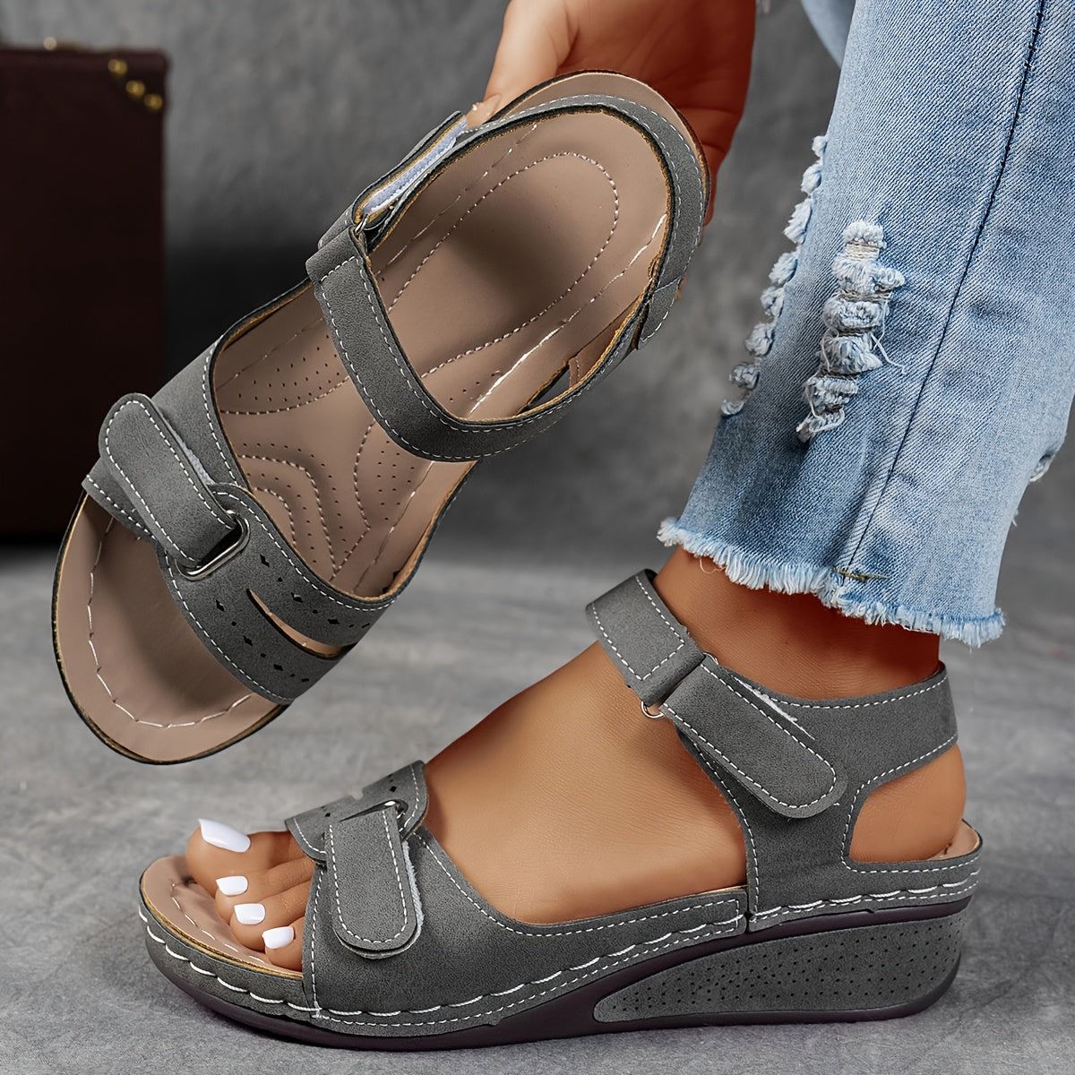 ELIANA ORTHOSTYLE | Orthopedic Summer Sandals with Total Comfort and Everyday Elegance