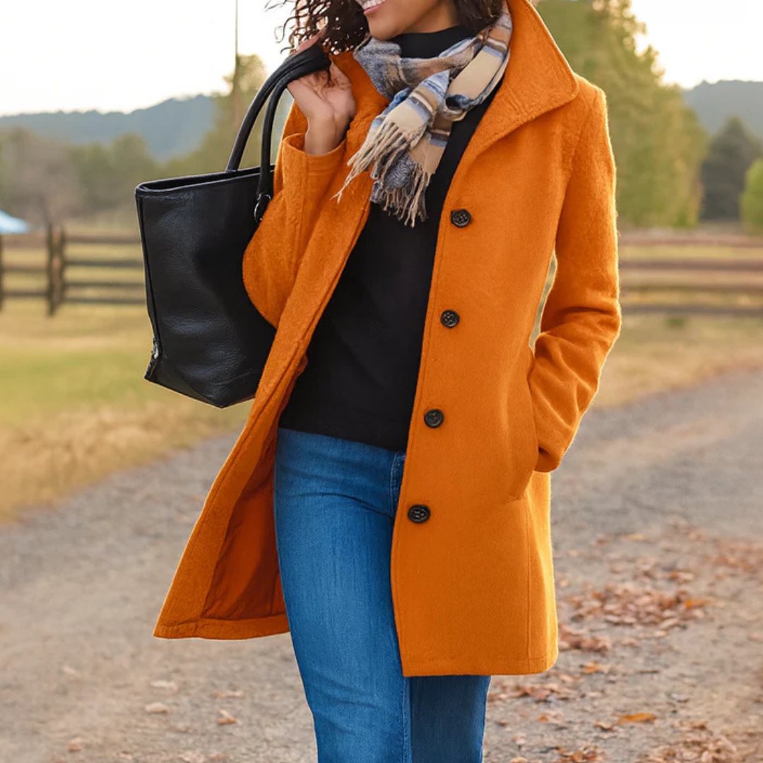ADRIANA | Elegant Coat with Embracing Warmth and Timeless Style