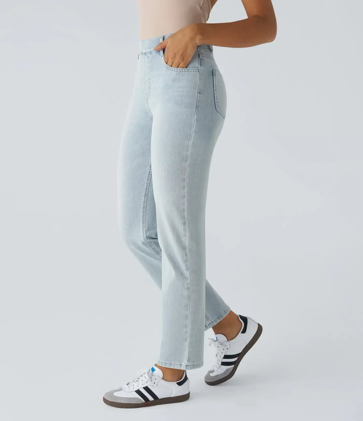 RAFFAELLA | High Waist Ultra Comfortable Pants with Casual Chic Style