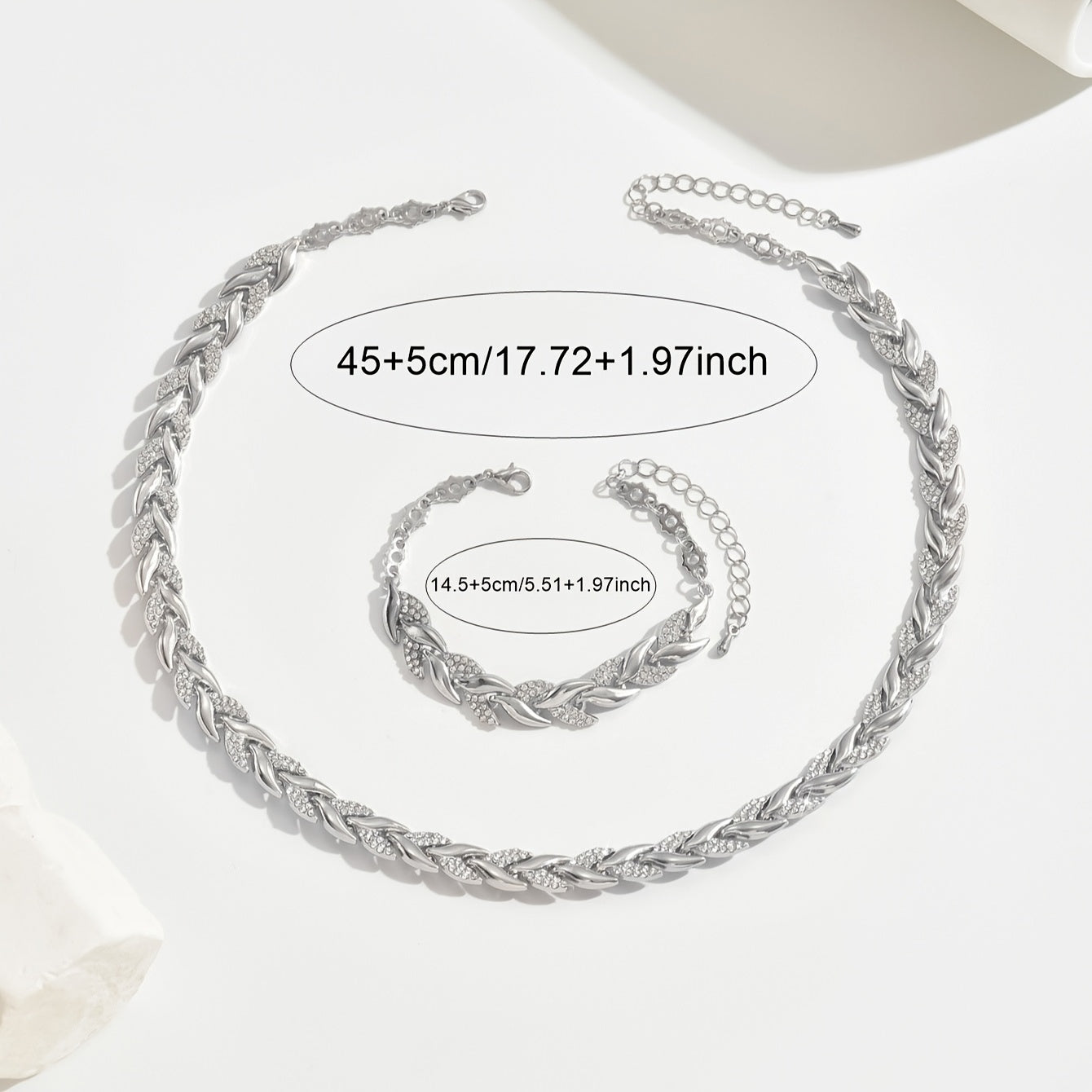 Claudine™ | Handmade fish tail pendant and bracelet