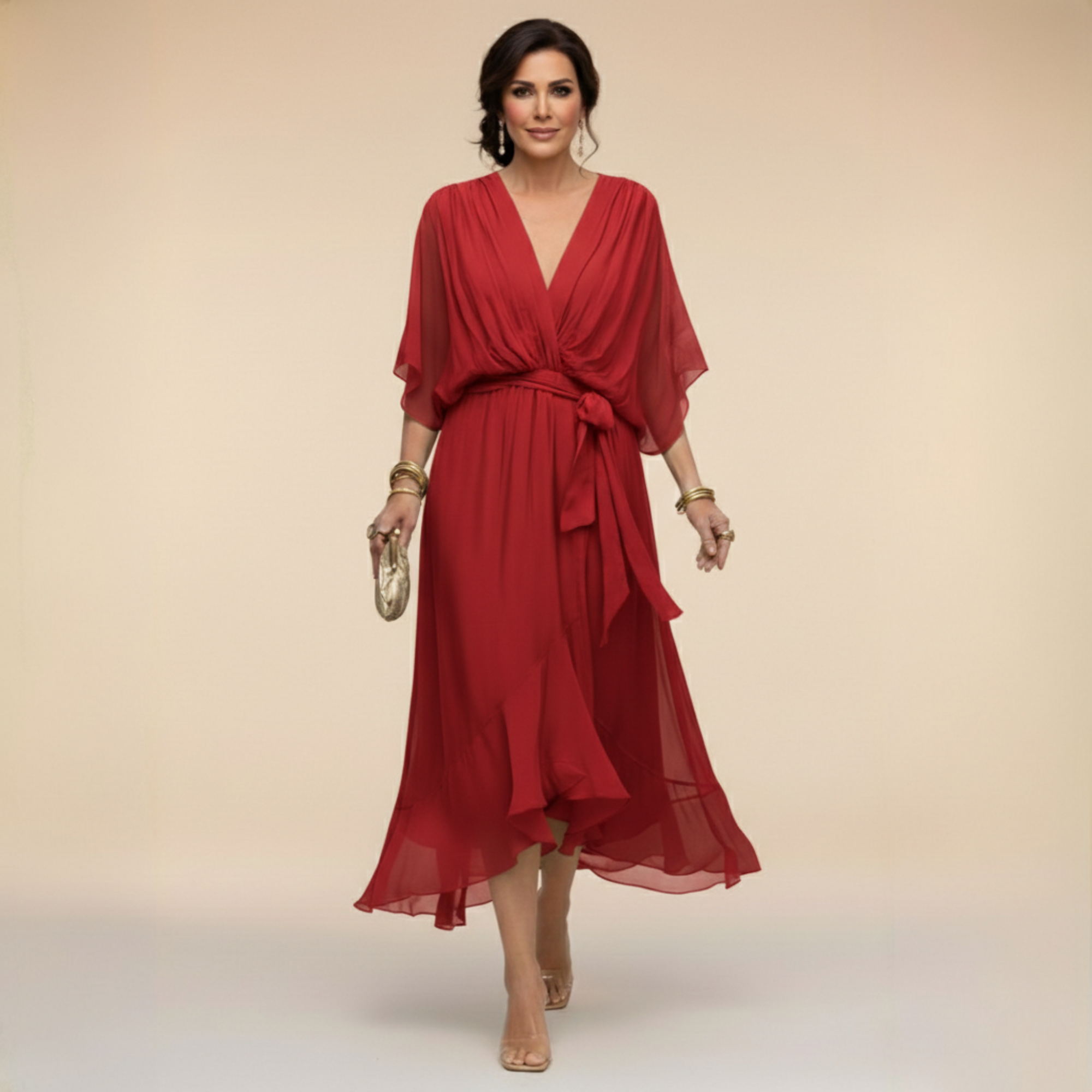 Mona | V-Neck Dress
