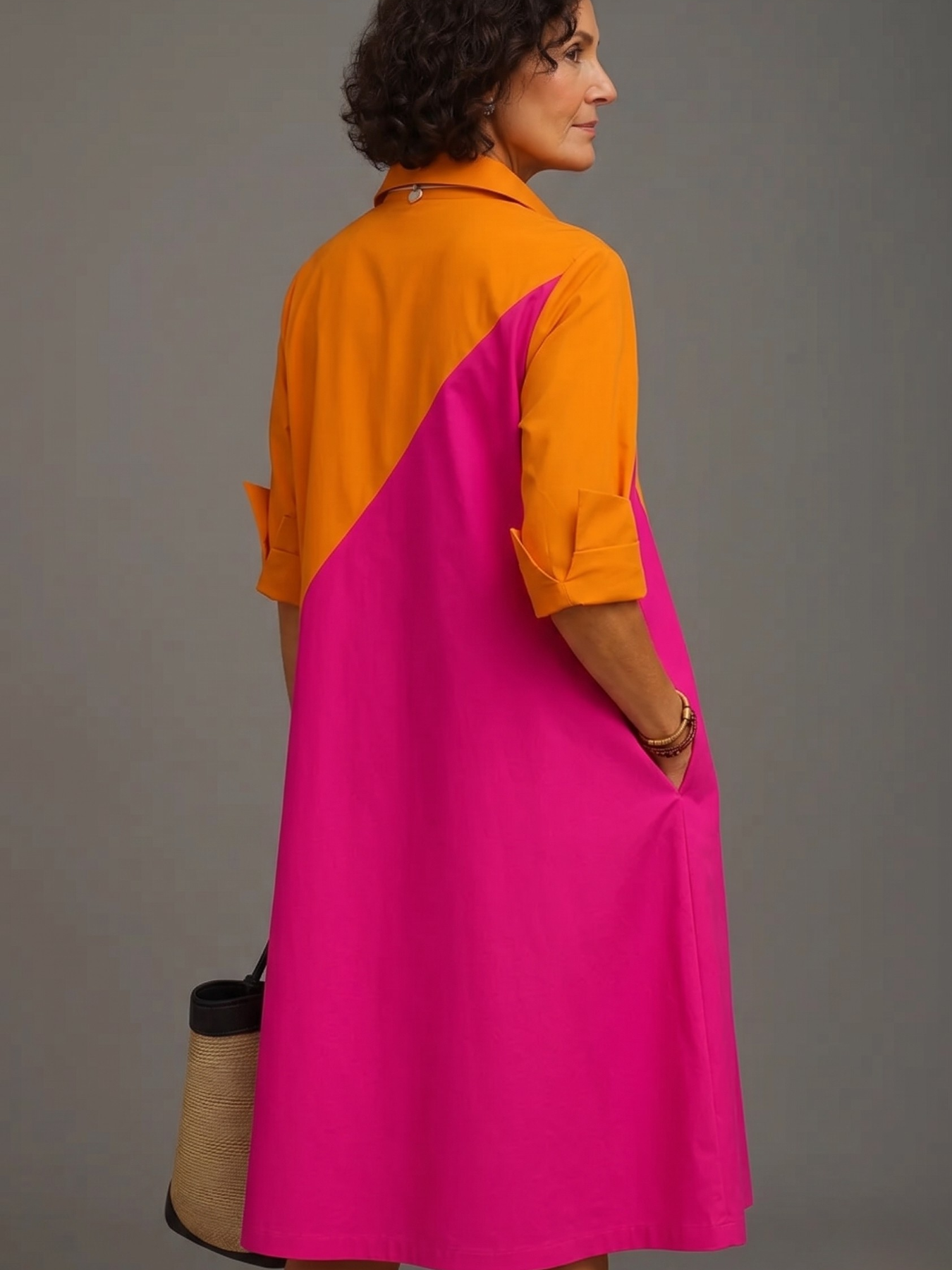 Kayla | Elegant and tailored midi dress
