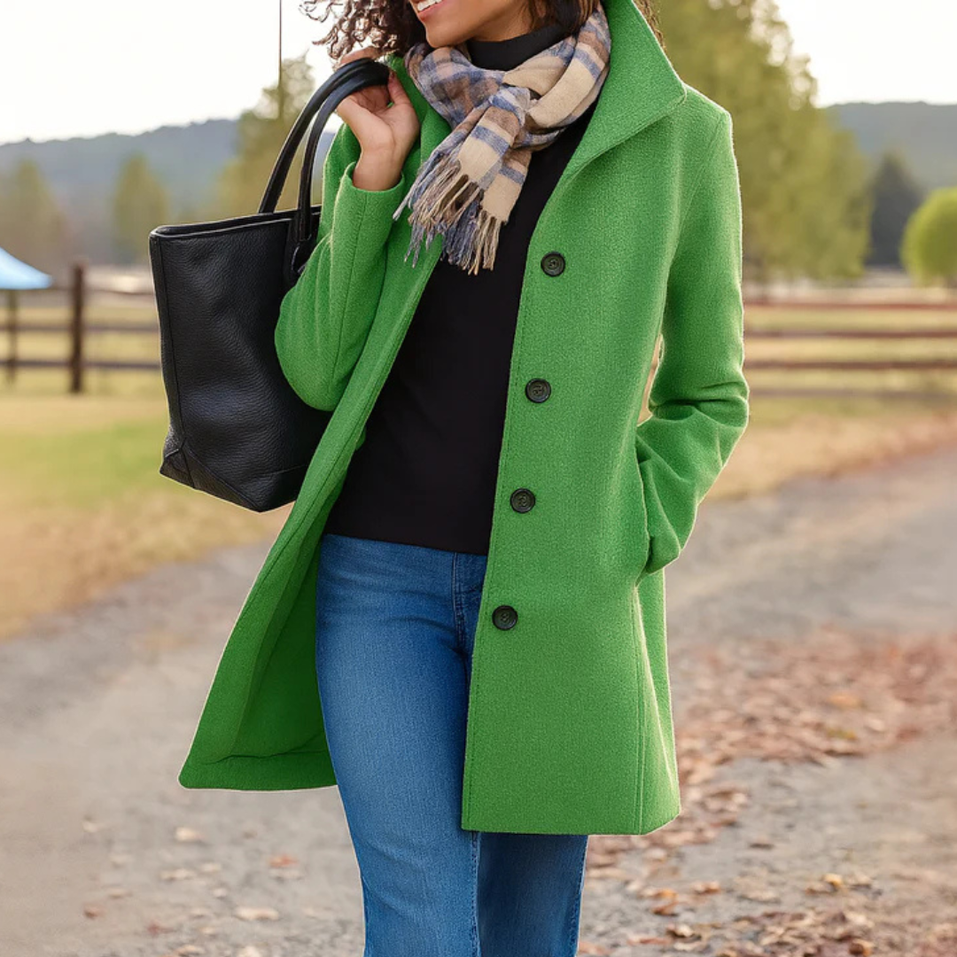 ADRIANA | Elegant Coat with Embracing Warmth and Timeless Style