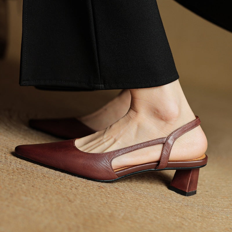 Arlise Leather Pumps