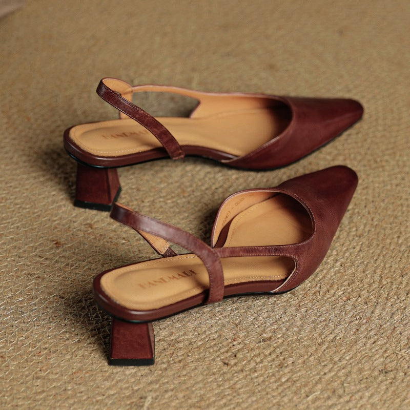 Arlise Leather Pumps