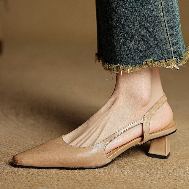 Arlise Leather Pumps