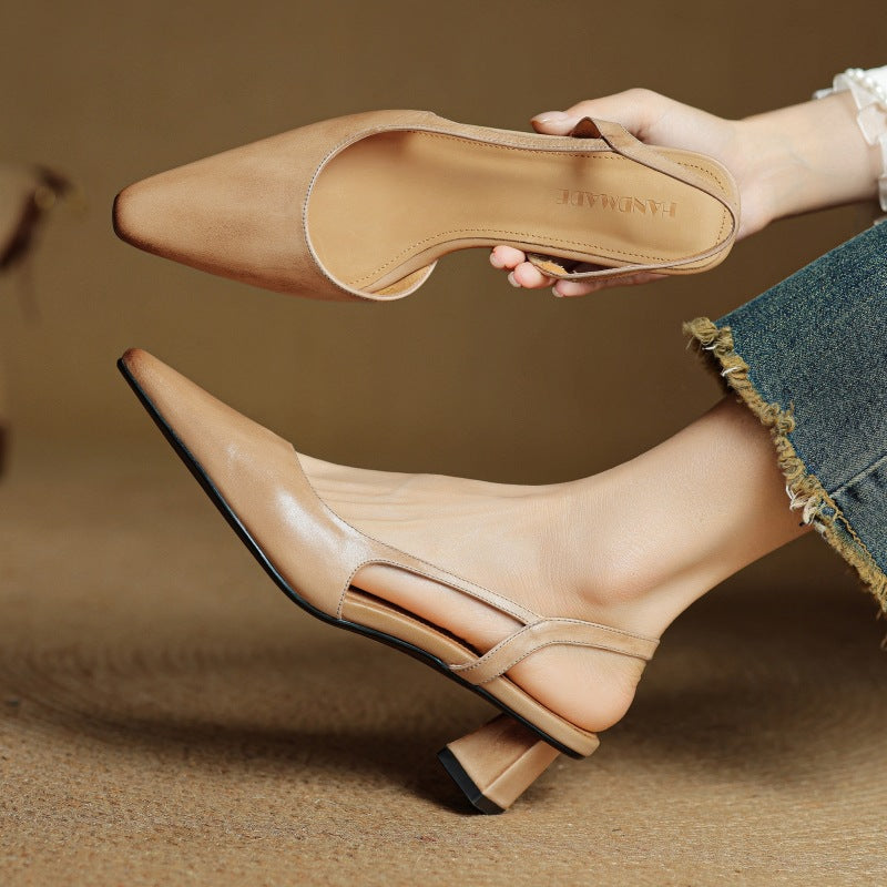 Arlise Leather Pumps
