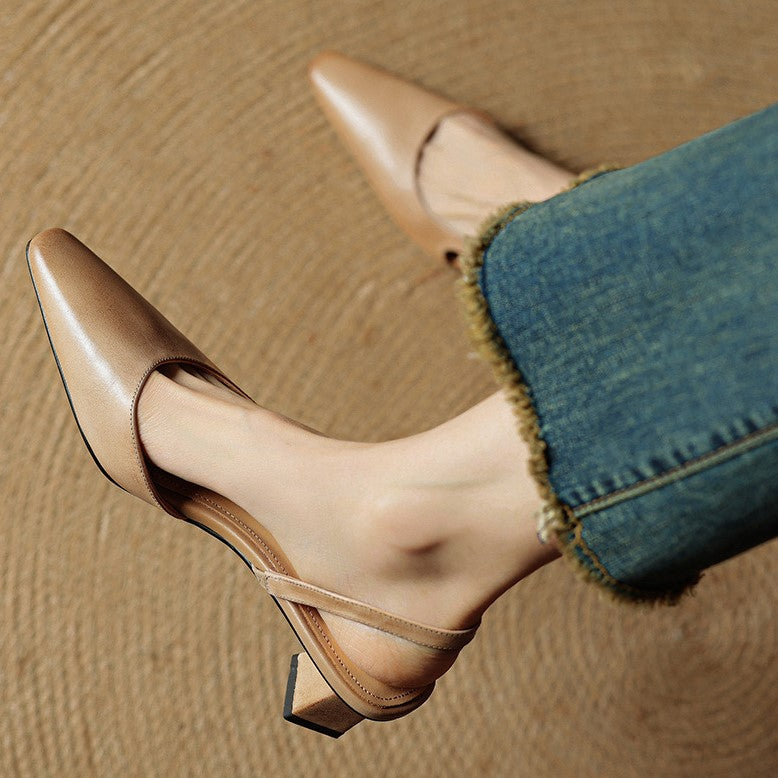 Arlise Leather Pumps