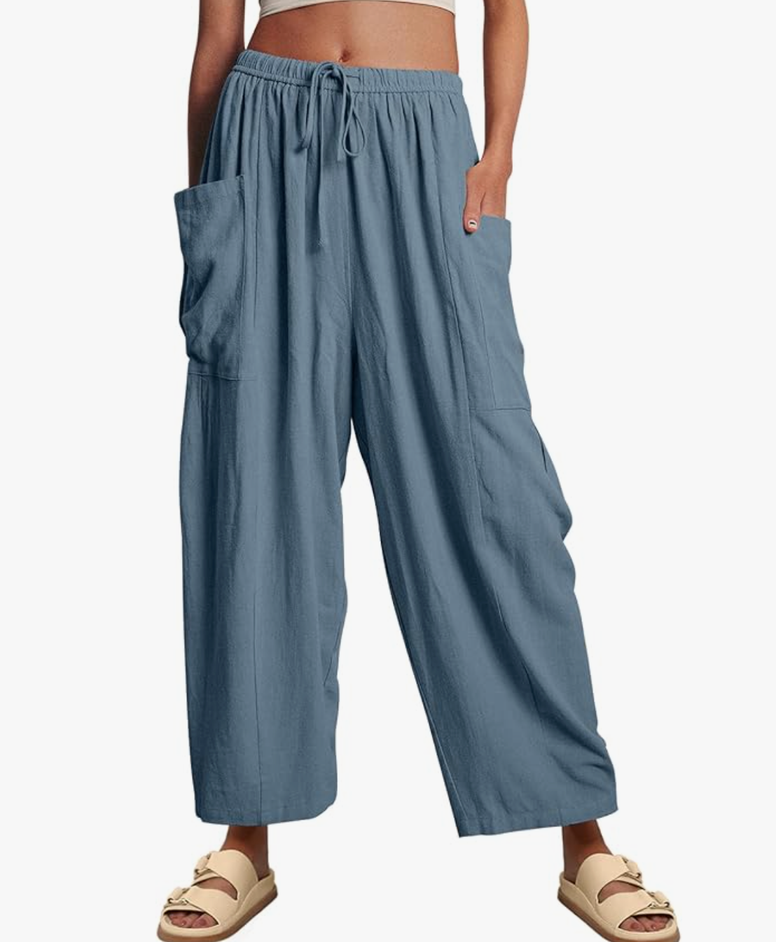 GABRIELLA | Summer Pants with Wide Legs for Maximum Comfort and Elegant Day Style
