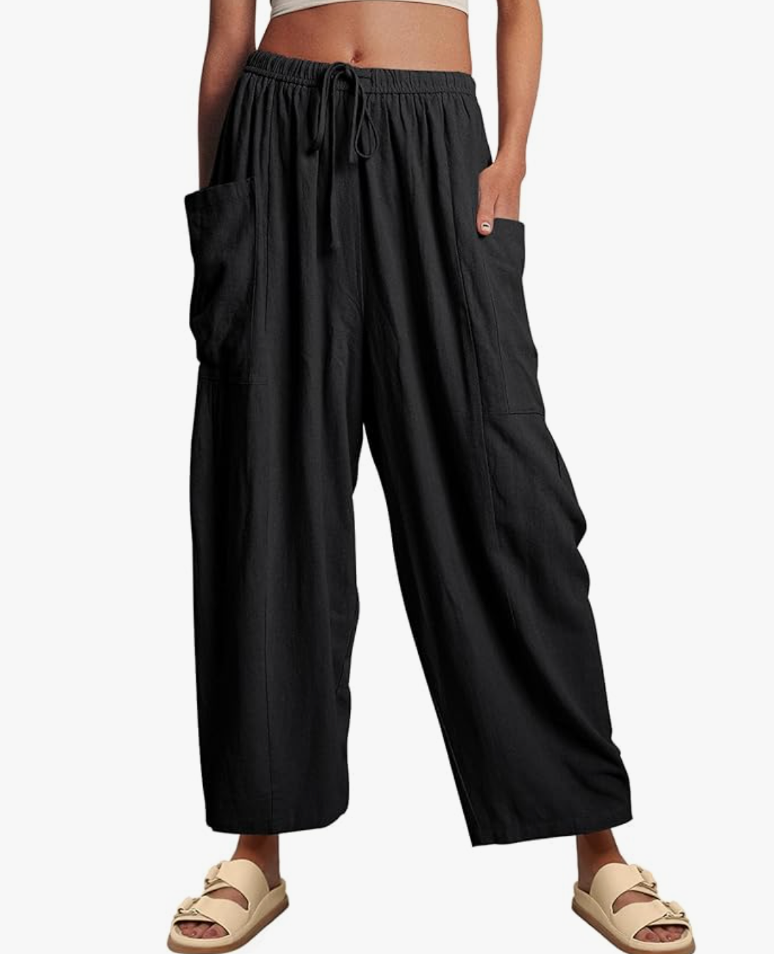 GABRIELLA | Summer Pants with Wide Legs for Maximum Comfort and Elegant Day Style