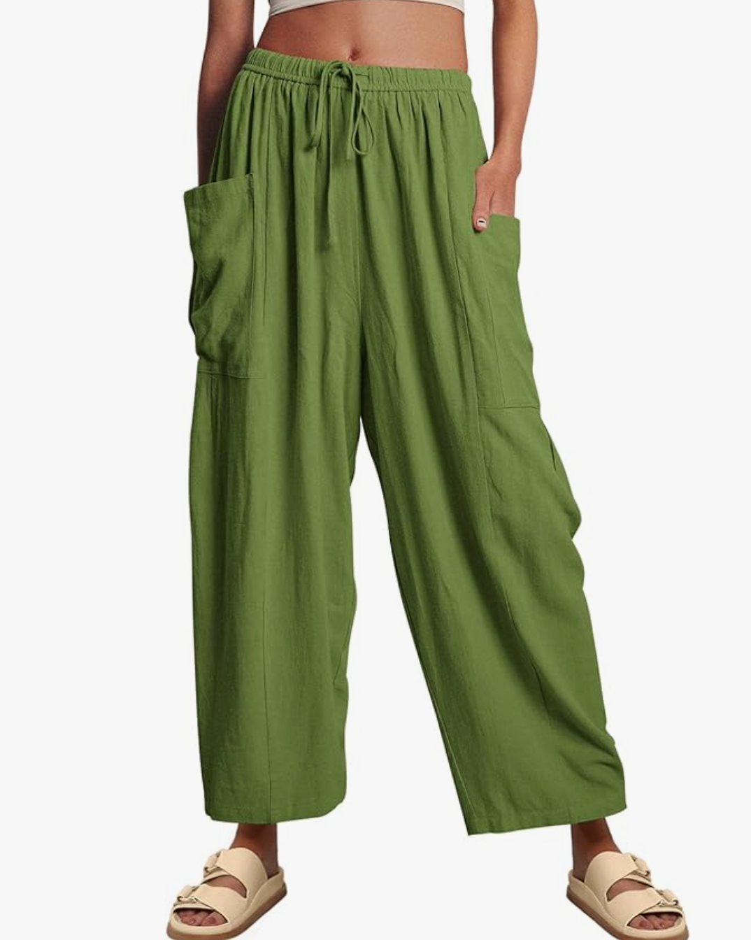 GABRIELLA | Summer Pants with Wide Legs for Maximum Comfort and Elegant Day Style