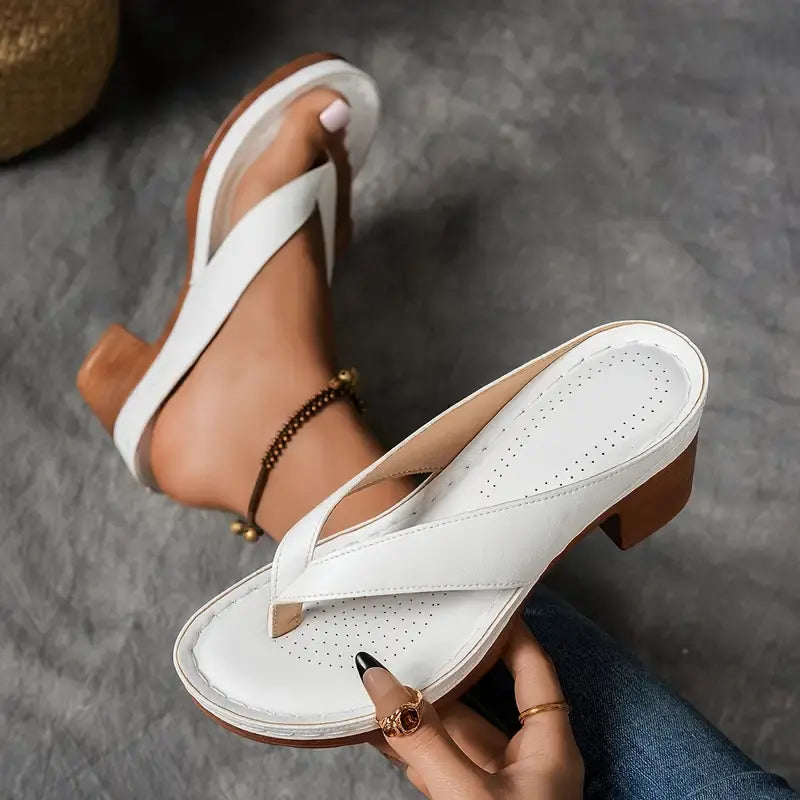 STELLA | Orthopedic Heel Sandals for Effortless Support & Timeless Chic