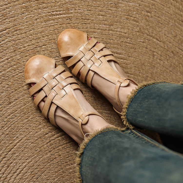 Genuine Leather Ballerinas Solene Dalia