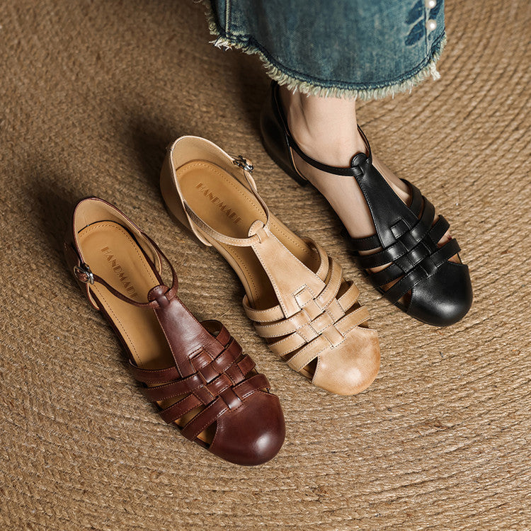 Genuine Leather Ballerinas Solene Dalia