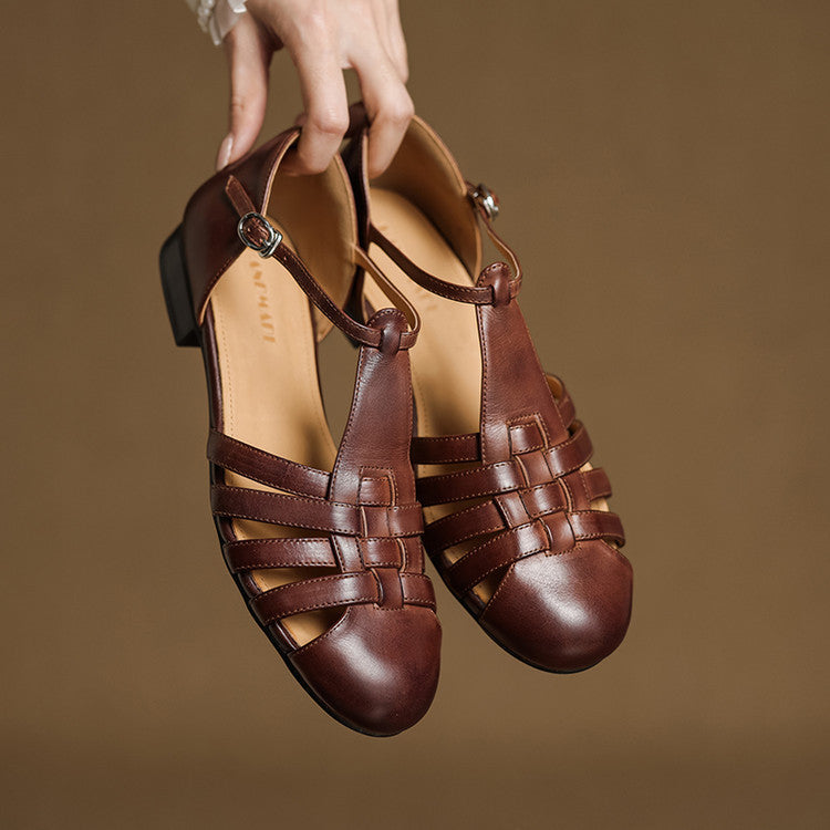 Genuine Leather Ballerinas Solene Dalia