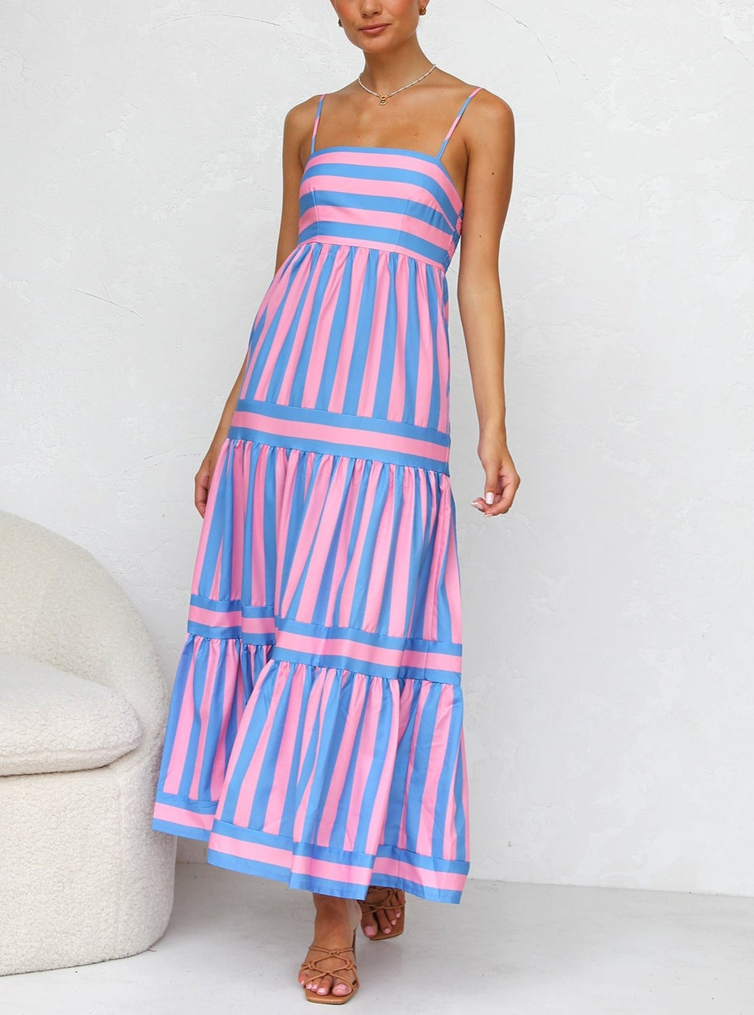 Sofia | Shoulder Dress, Summer Dress for Perfect Curves and Absolute Comfort