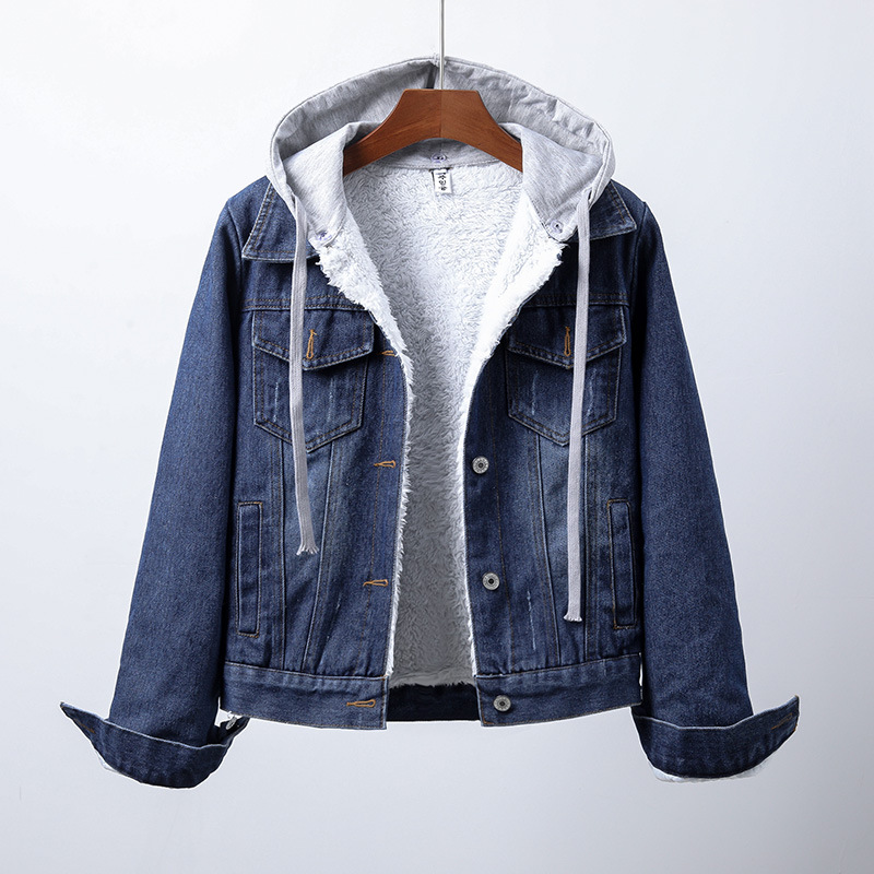YARA | Denim Jacket with Warm Lining and Casual Style