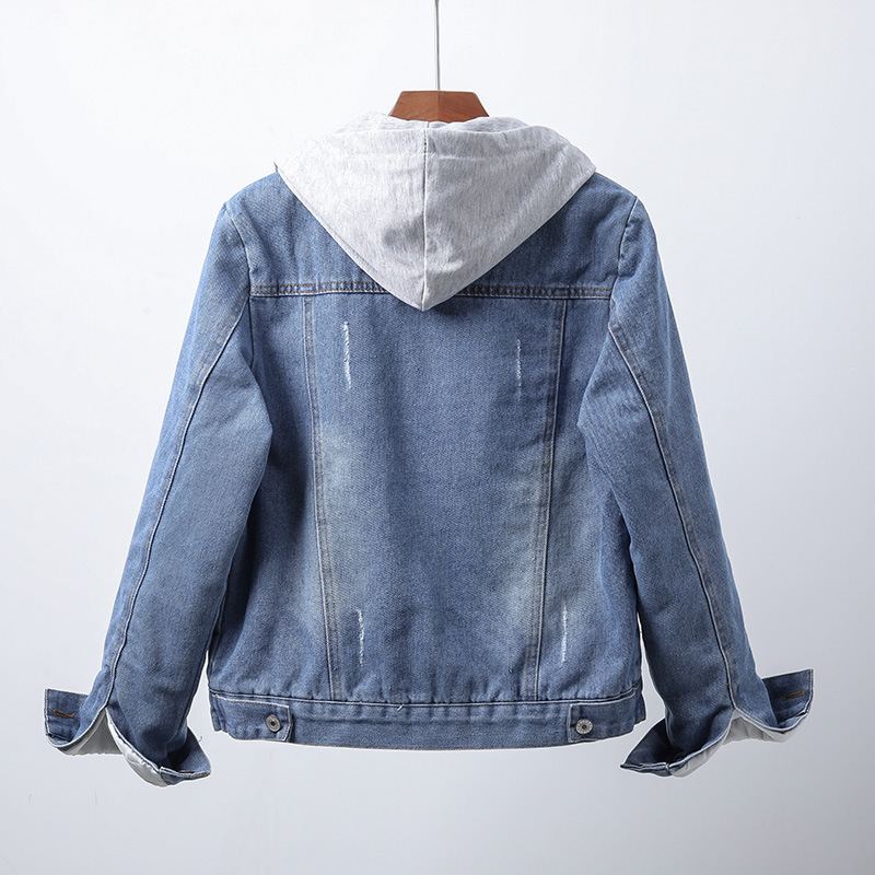 YARA | Denim Jacket with Warm Lining and Casual Style