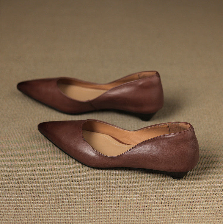 Genuine Leather Ballerinas Arla