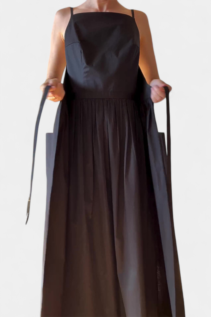 SERENA | Long Dress with Adjustable Straps for Romantic Style and Summer Comfort