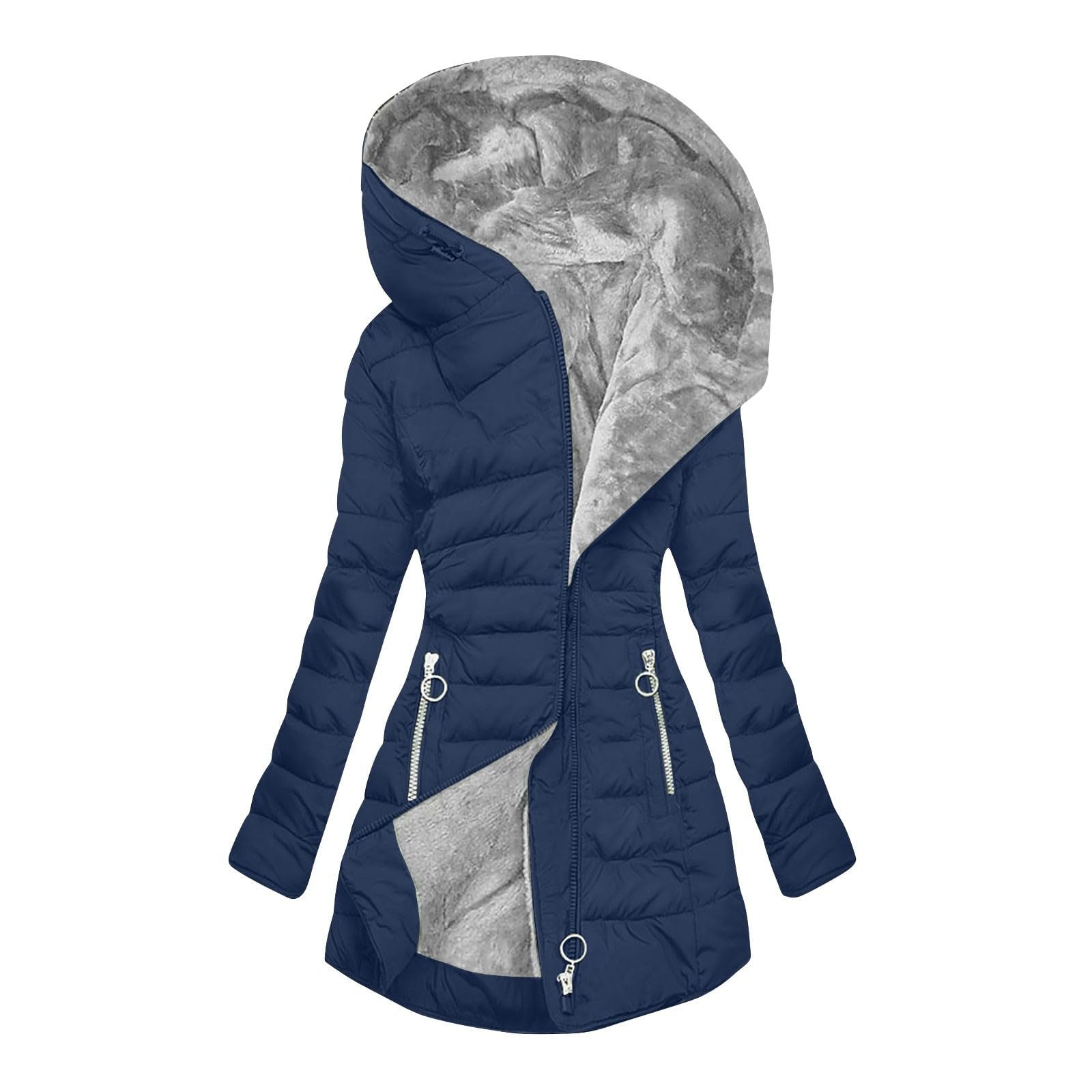 Giulia | Long Winter Coat with Thermal Protection and Elegant Daily Style