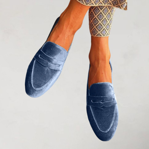 Lorenza | Velvet Loafers