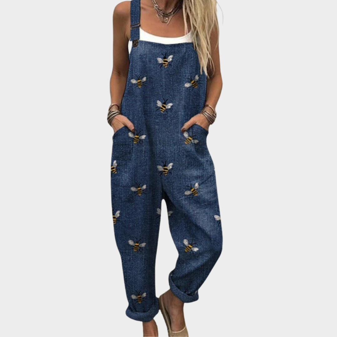 Comfortable Printed Jumpsuit