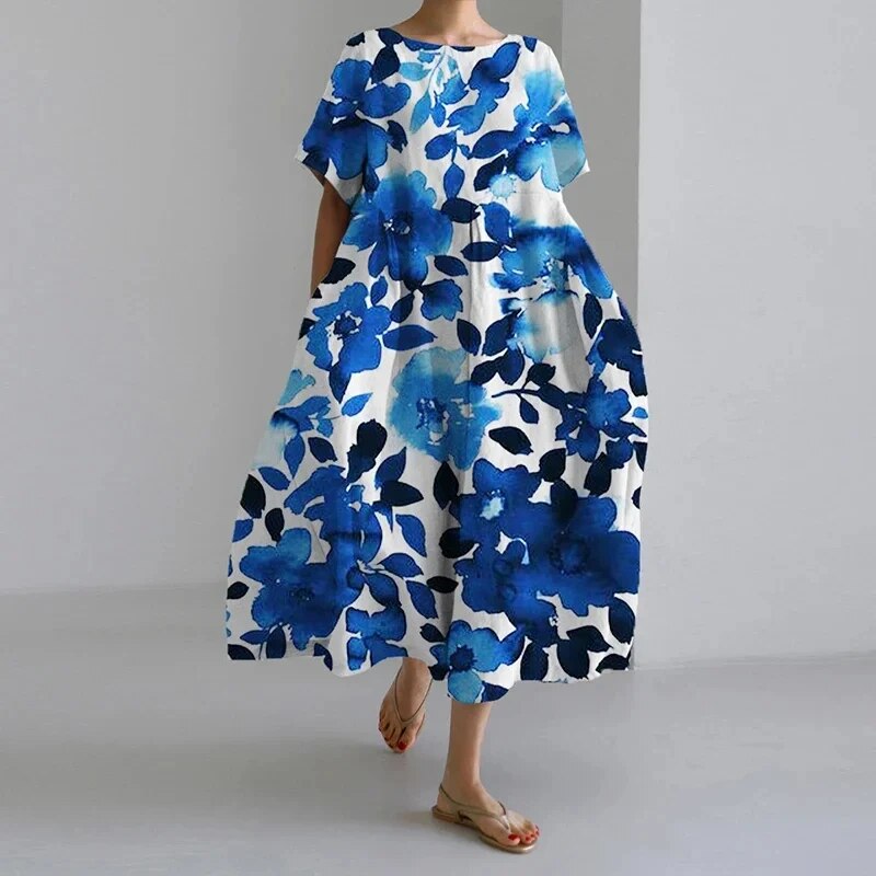 CÉLESTINE | Bohemian Flower Dress for a Natural and Romantic Style