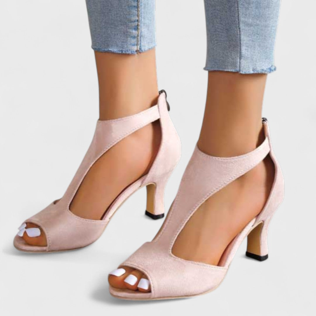 HAZEL | Orthopedic Block Heels for All-Day Comfort and Pain Relief
