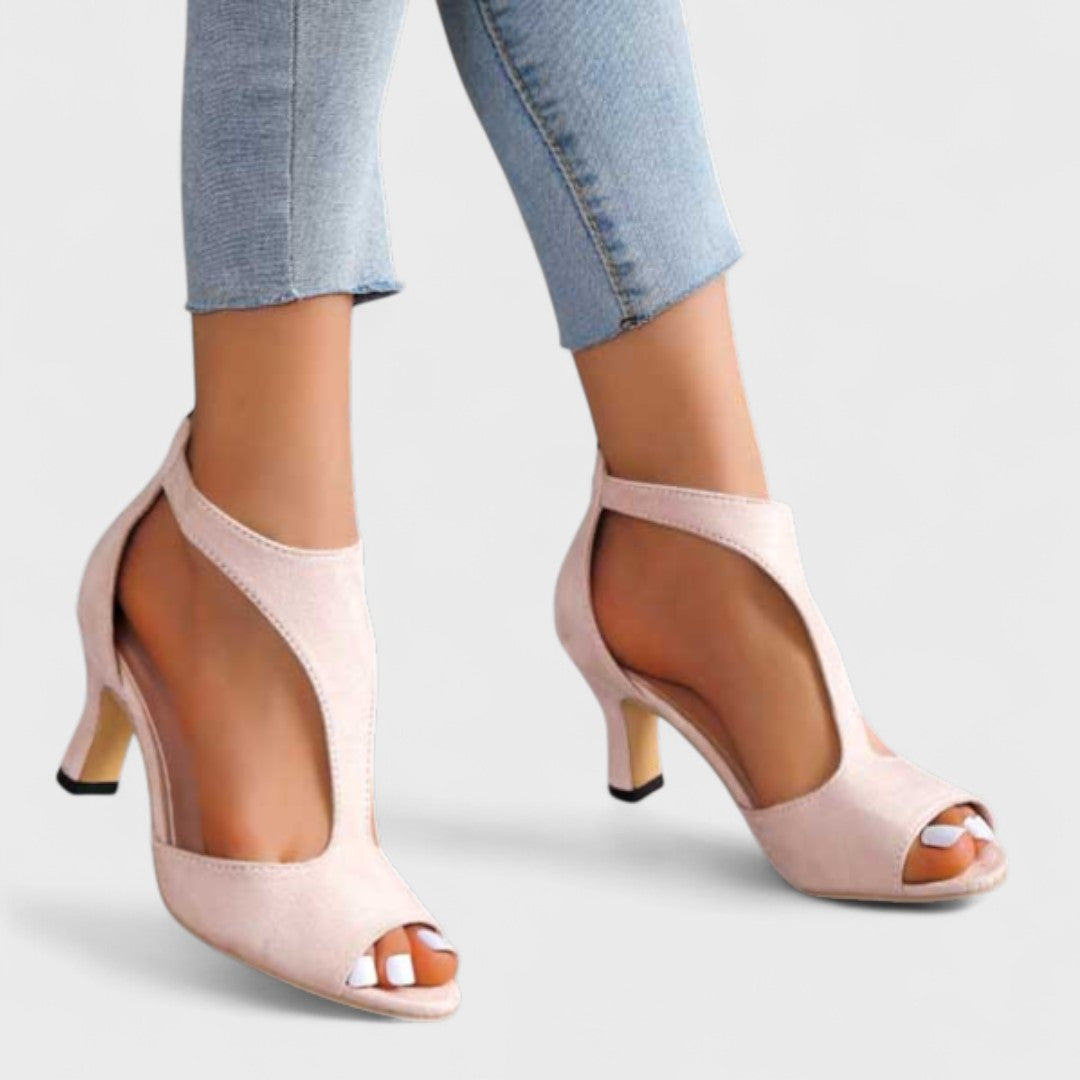 HAZEL | Orthopedic Block Heels for All-Day Comfort and Pain Relief