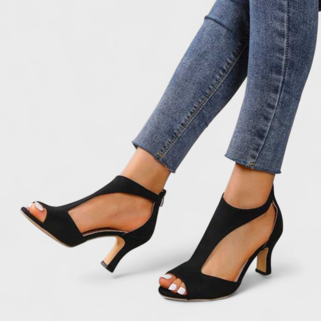 HAZEL | Orthopedic Block Heels for All-Day Comfort and Pain Relief