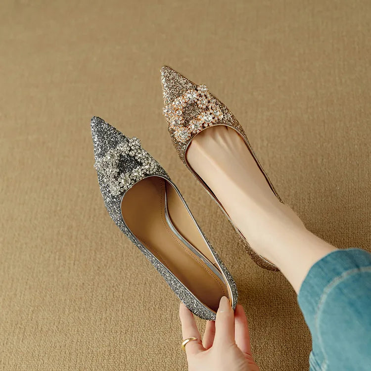 Glitter Pumps
