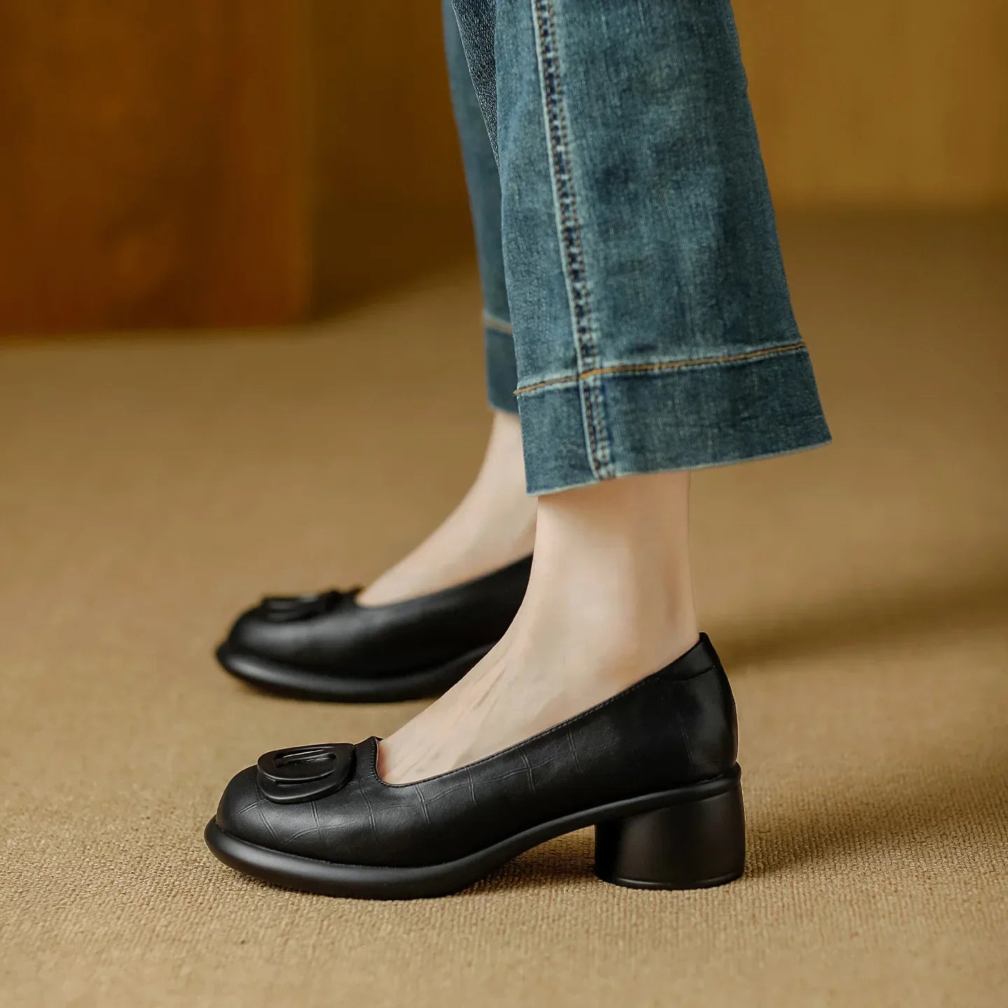 Elodie | Classic Comfort Heels