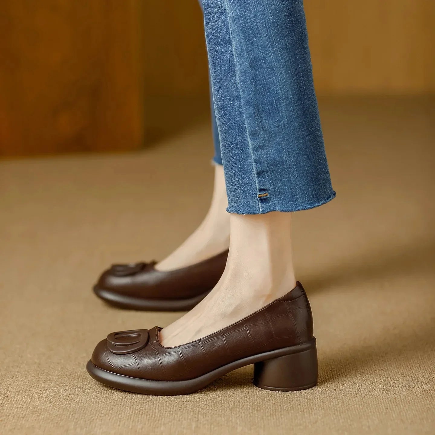 Elodie | Classic Comfort Heels