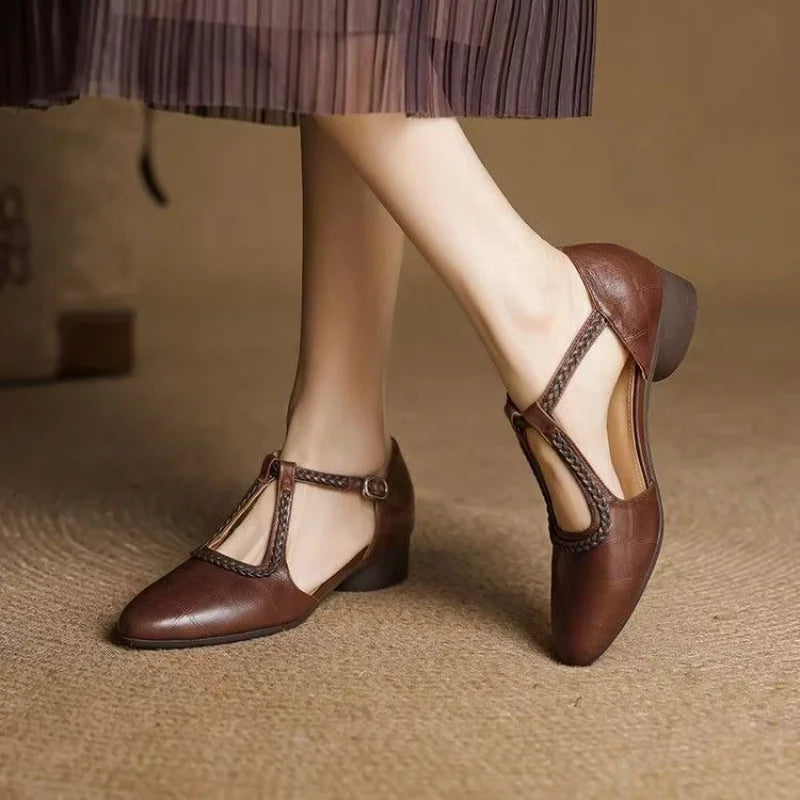 T-Strap Sandals