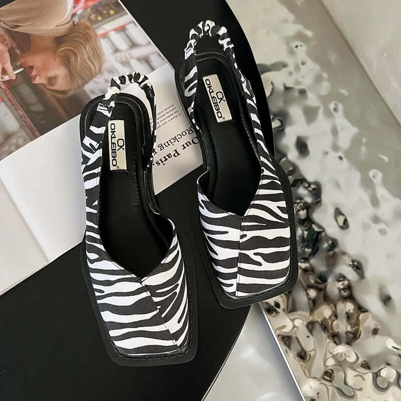 Slip-On Real Leather Flats
