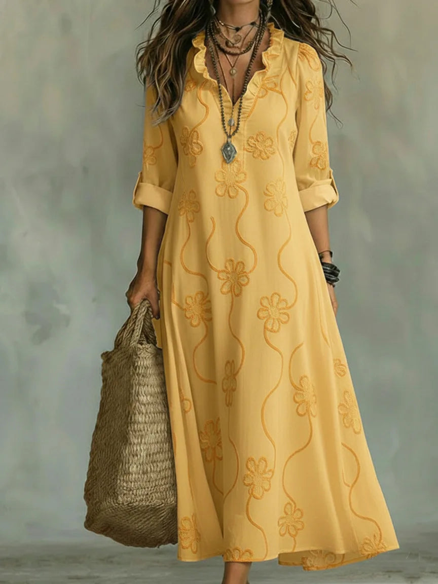 Sienna Summer Floral Maxi Dress