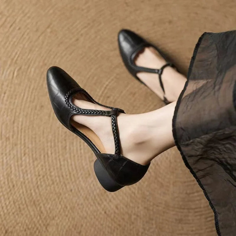 T-Strap Sandals