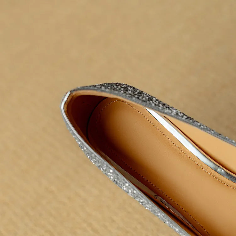 Glitter Pumps