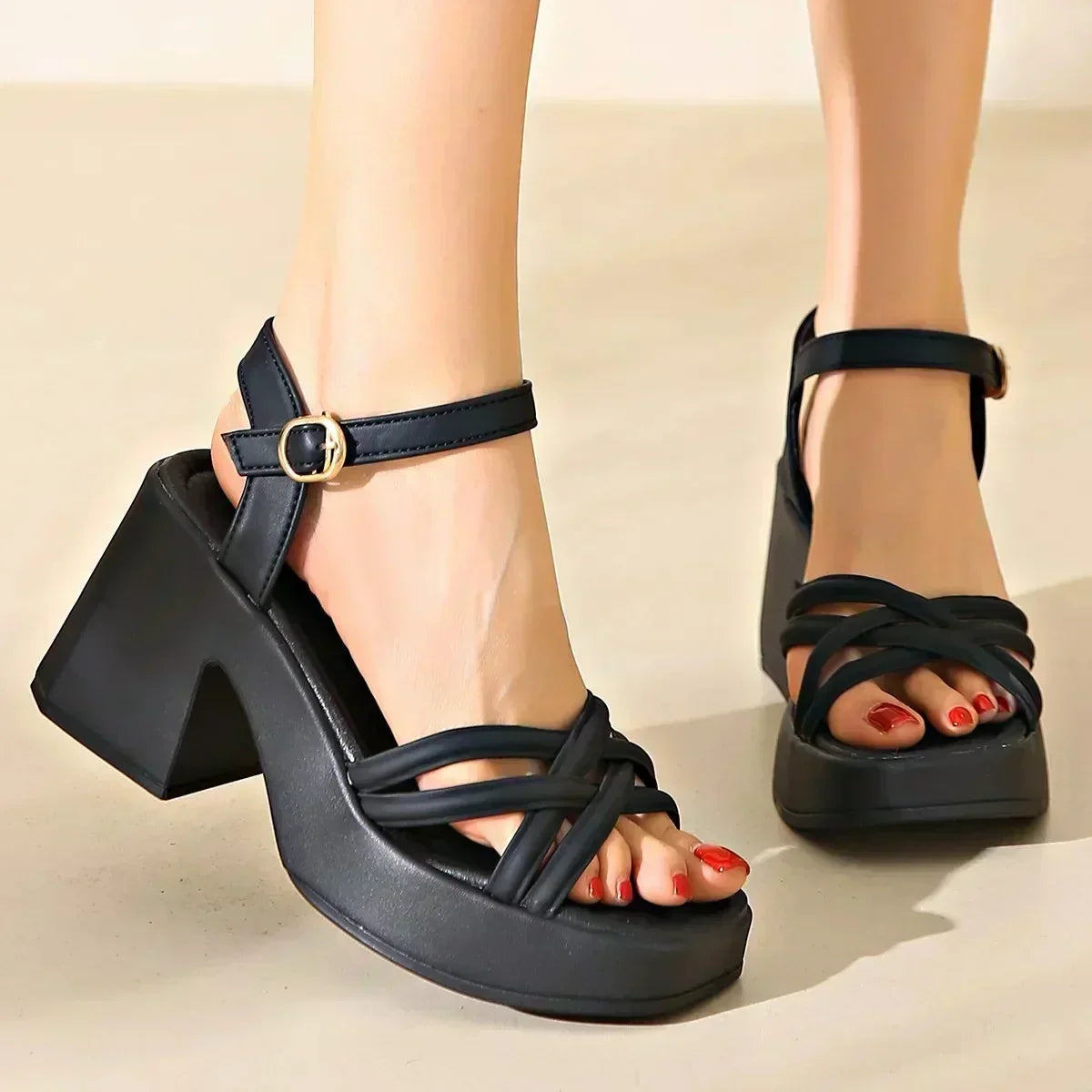 VITTORIA | Comfortable Heeled Sandals with Feminine Style for Elegant Evenings and Special Days
