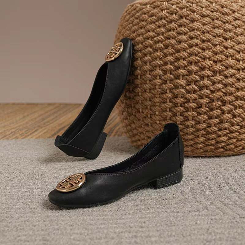 Orchard Leather Ballet Flats
