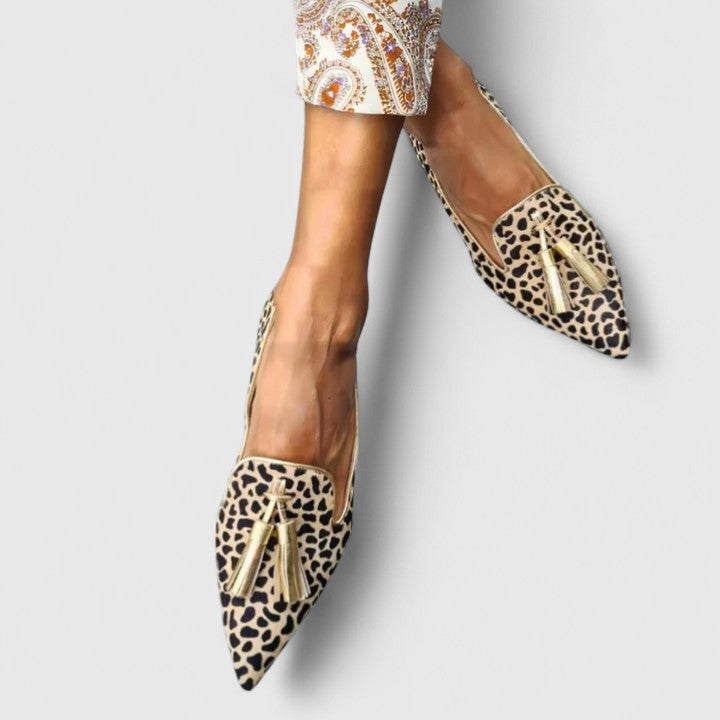 Roberta | Classic Loafer with Print